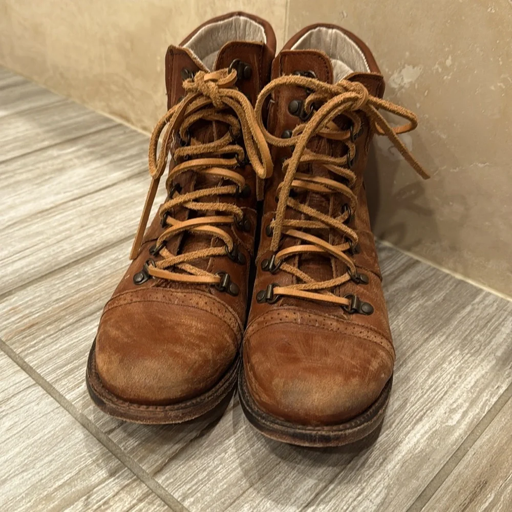 Freebird by Steven Gage boots, brown Women’s size 9, like new - Picture 4 of 9